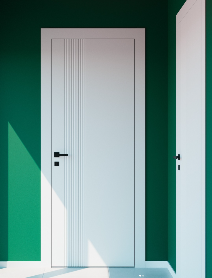 Semi solid door design uae