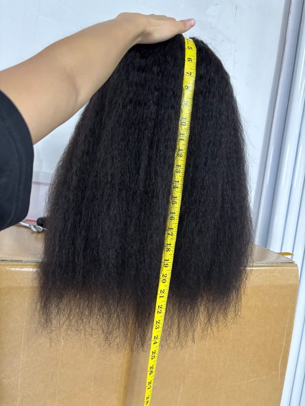 V Part Wig kinky straight 200% 20 pouces – Image 3