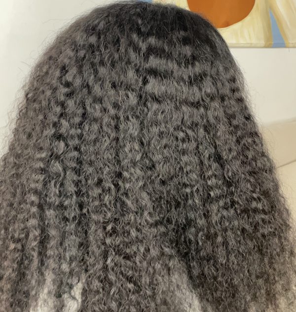 V Part Wig Curly 250% 22 pouces – Image 4